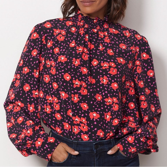 Anthropologie Tops - Anthropologie NWT Sanctuary New Romance Floral Popover Lightweight Blouse Medium